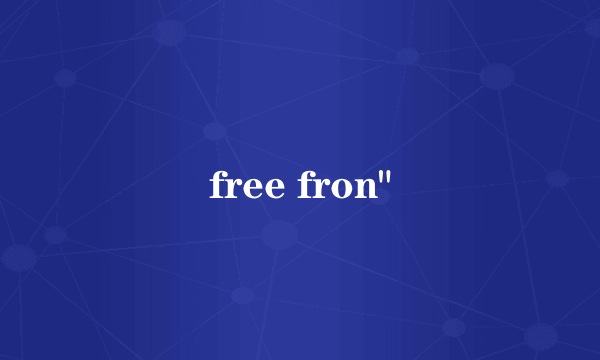 free fron