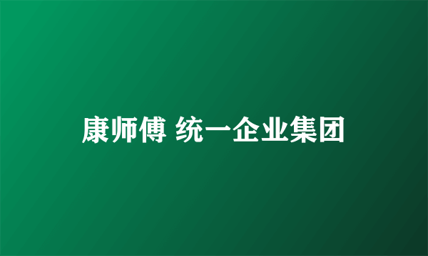 康师傅 统一企业集团