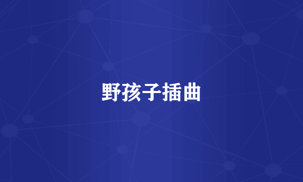 野孩子插曲