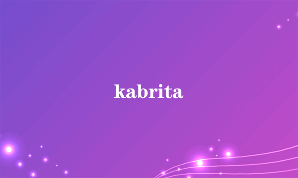 kabrita