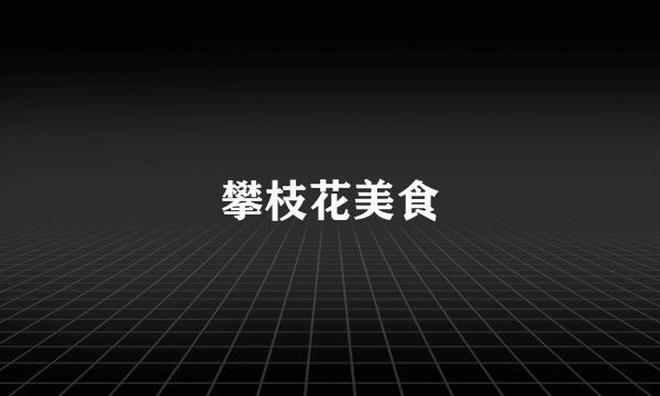 攀枝花美食