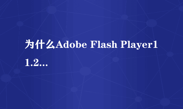 为什么Adobe Flash Player11.2总是安装失败呢？
