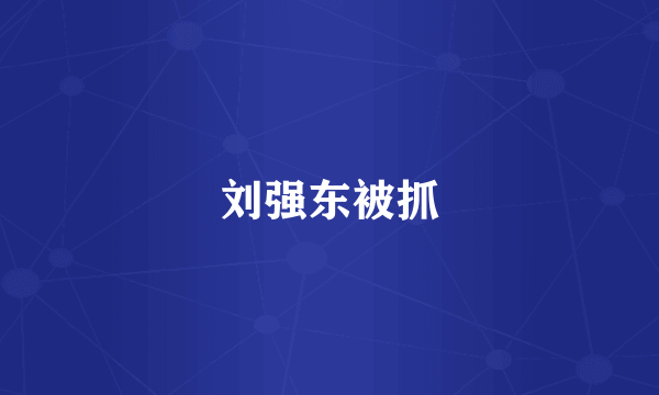 刘强东被抓