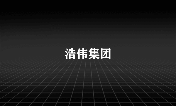 浩伟集团