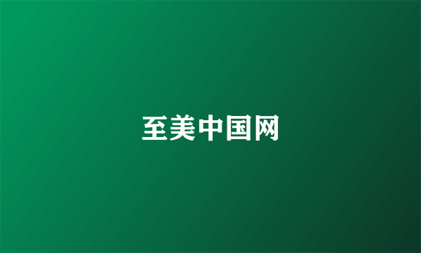 至美中国网