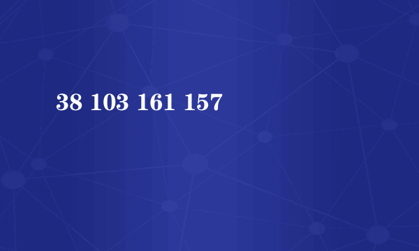 38 103 161 157