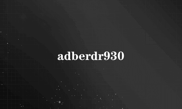 adberdr930