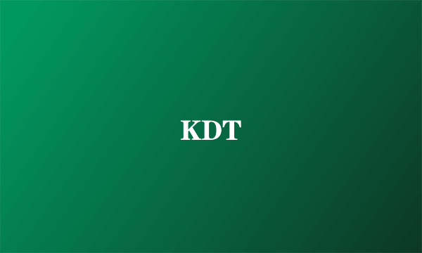KDT