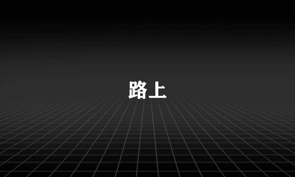 路上