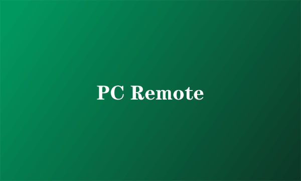 PC Remote