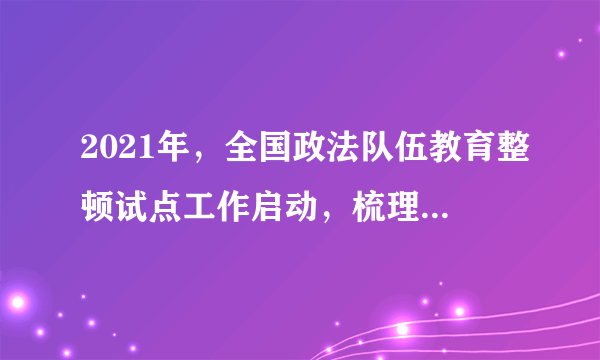 2021年，全国政法队伍教育整顿试点工作启动，梳理中央纪委国家监委网站通报的审查调查和党纪政务处分信息发现，党的十九大以来，政法系统中共有5名中管干部、124名厅局级干部被公布接受审查调查，4名中管干部、80名厅局级干部被公布受到党纪政务处分。这说明（　　）①尊重和保障人权才能调动人民群众投身现代化的积极性②遵守法律是顺利推进社会主义现代化的根本保证③人民民主专政是对极少数敌对分子实行专政④任何公民的违法犯罪行为都将受到法律制裁A. ①②B. ①③C. ②④D. ③④