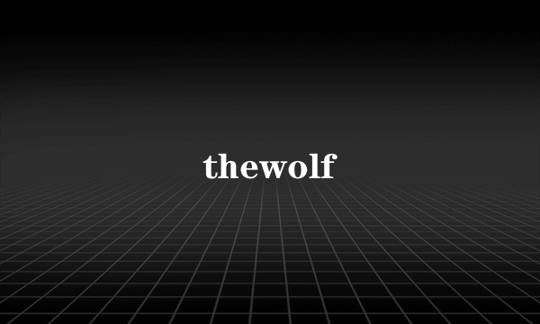 thewolf