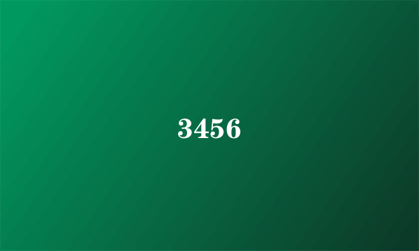 3456